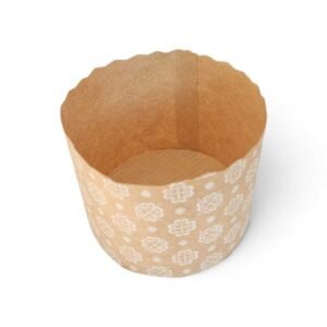 Molde de papel pan dulce 250 grs