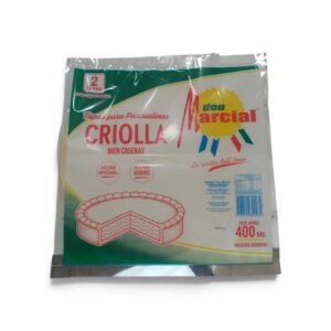 Tapa de Tarta tipo criolla Don Marcial