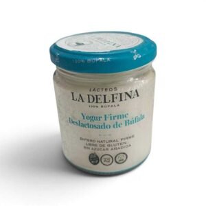 Yogurt Firme de Búfala La Delfina natural sin azúcar deslactosado 160 cc