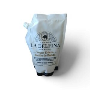 Yogurt Bebible de Búfala La Delfina natural sin azúcar 600 cc
