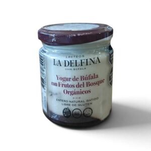Yogurt Firme Frutado de Búfala La Delfina frutos del bosque