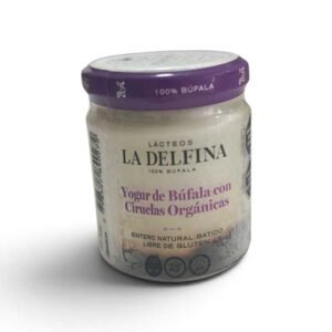 Yogurt Firme Frutado de Búfala La Delfina ciruela