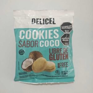 Galletitas sin gluten Delicel coco 200 grs